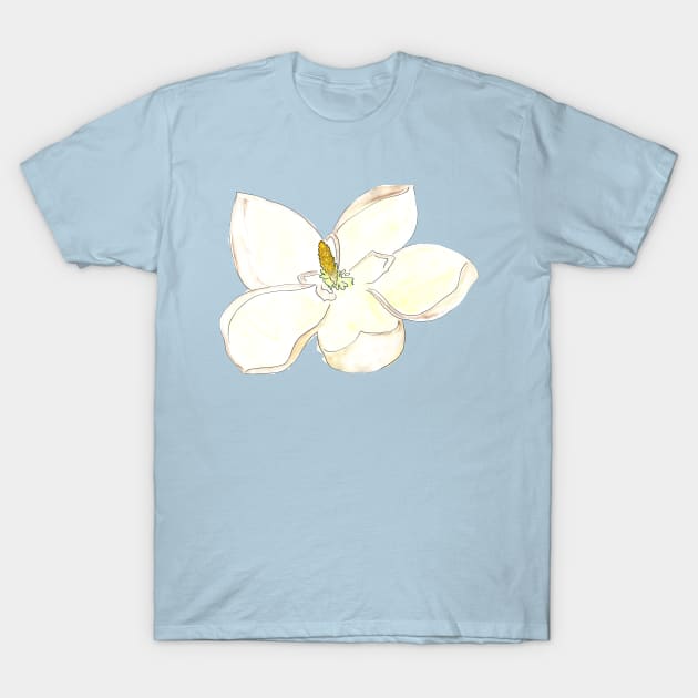 gilded magnolia T-Shirt by thegirlaquatic